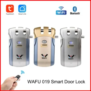 Serrure WiFi Tuya – Empreinte & Bluetooth