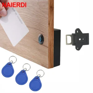 Serrure invisible connectée armoire