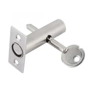 Serrure puits fer inox - Porte cachée