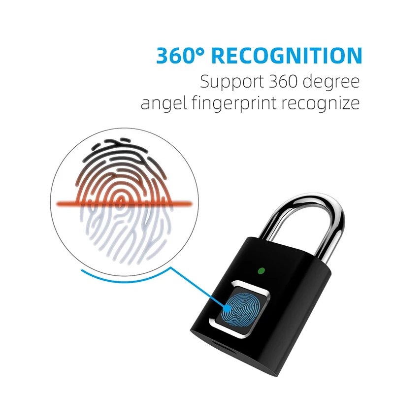 Serrure intelligente USB – Empreinte digitale rapide