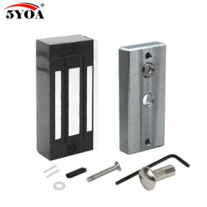 Serrure magnétique 12V 60kg – Sécurité porte