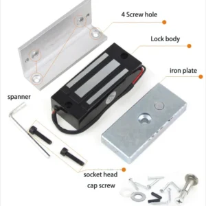 Serrure magnétique 60kg – porte armoire