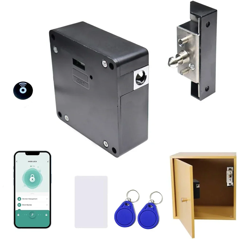 Serrure connectée Tuya – Armoire & Meuble