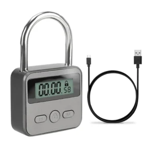 Minuterie LCD USB Rechargeable 2 Pièces